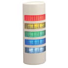 PATLITE EUROPE GMBH - PMHWEP-402FB-RYGB COLONNA LUMINOSA DA PARETE BIANCA BUZZER