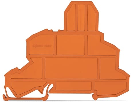 WAGO ITALIA SRL - WAG2002-1092 Piastra terminale per morsetti fusibilat