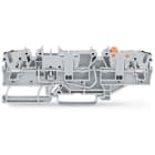 WAGO ITALIA SRL - WAG2002-1549 Morsetto di base per 2 conduttori grigio