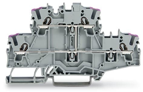 WAGO ITALIA SRL - WAG2002-2708 Morsetto a due piani morsetto passante p