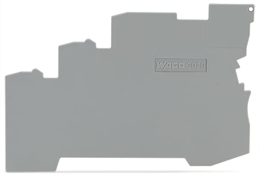 WAGO ITALIA SRL - WAG2020-5391 Piastra terminale e intermedia spessa 1