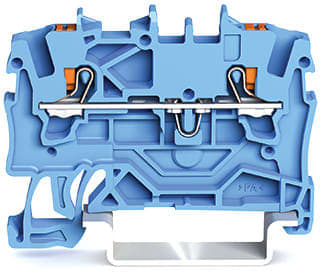 WAGO ITALIA SRL - WAG2201-1204 Morsetto passante per 2 conduttori con p
