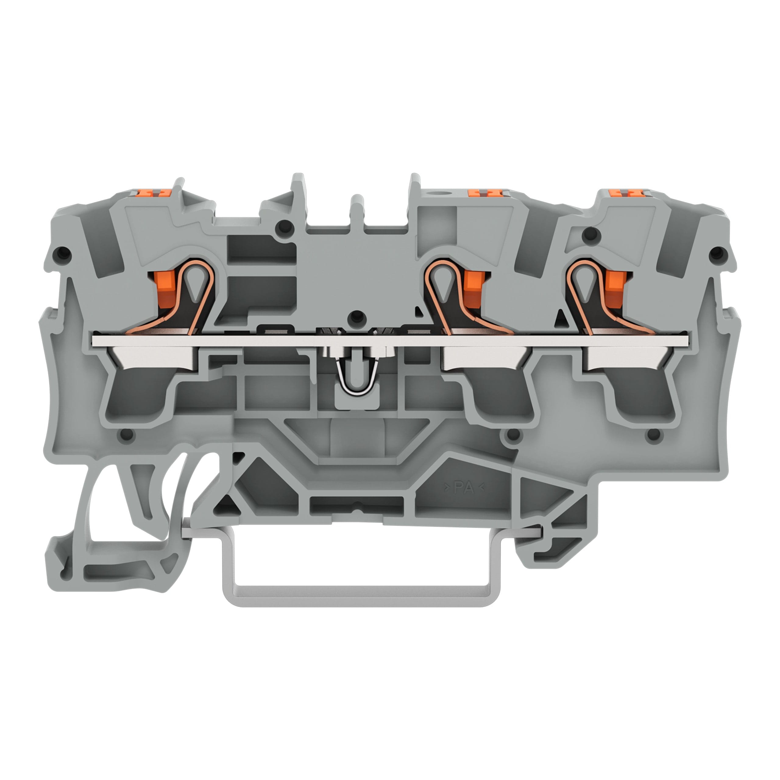 WAGO ITALIA SRL - WAG2204-1301 Morsetto passante per 3 conduttori con p