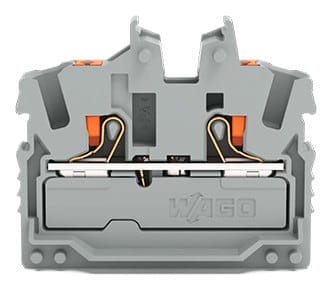 WAGO ITALIA SRL - WAG2252-321 Mor. passante miniaturizzato per 2 condu