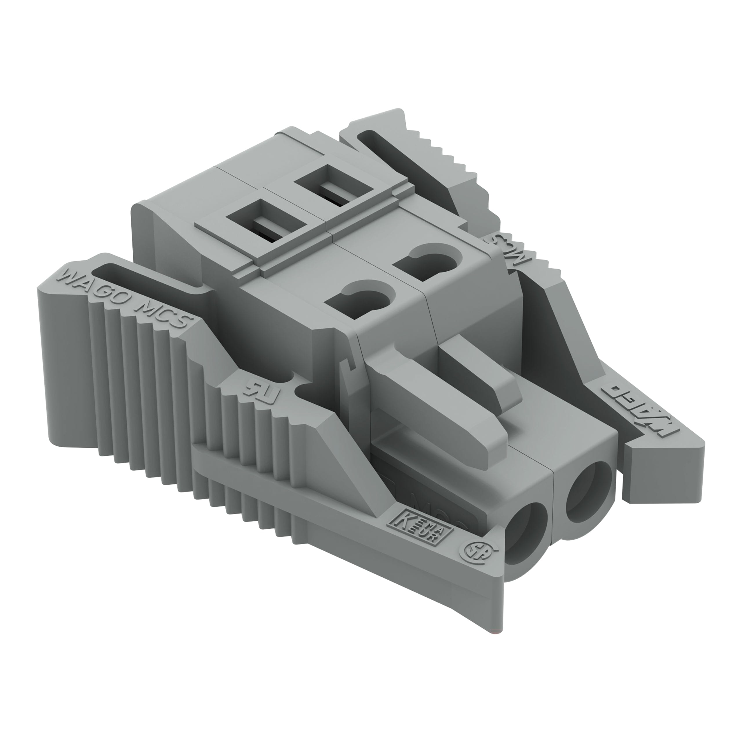 WAGO ITALIA SRL - WAG231-102/037-000 SPINA F 2,5MMQ 5MM 2P LEVE LATERALI GR