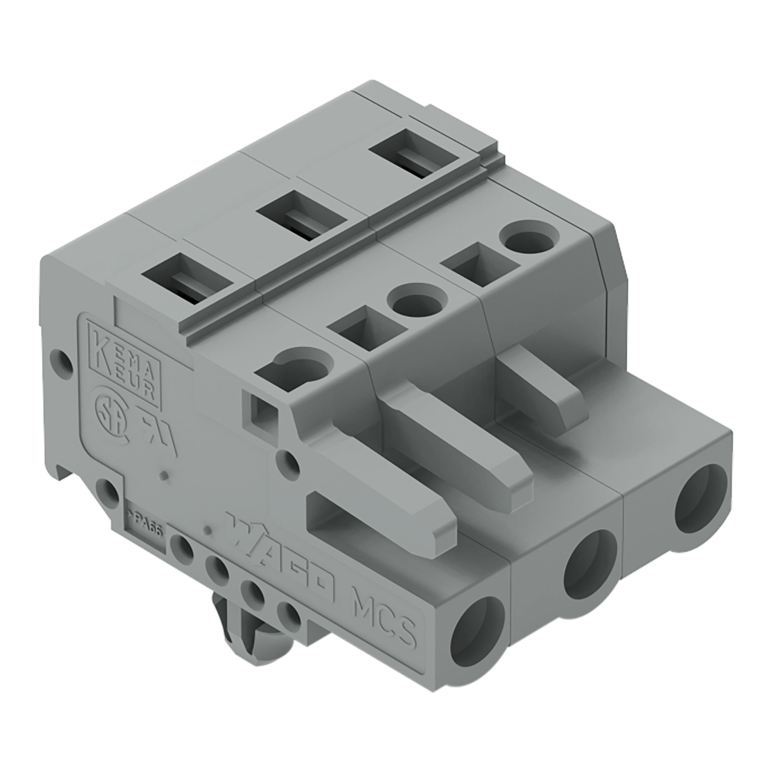 WAGO ITALIA SRL - WAG231-203/008-000 Connettore femmina per 1 conduttore CAGE