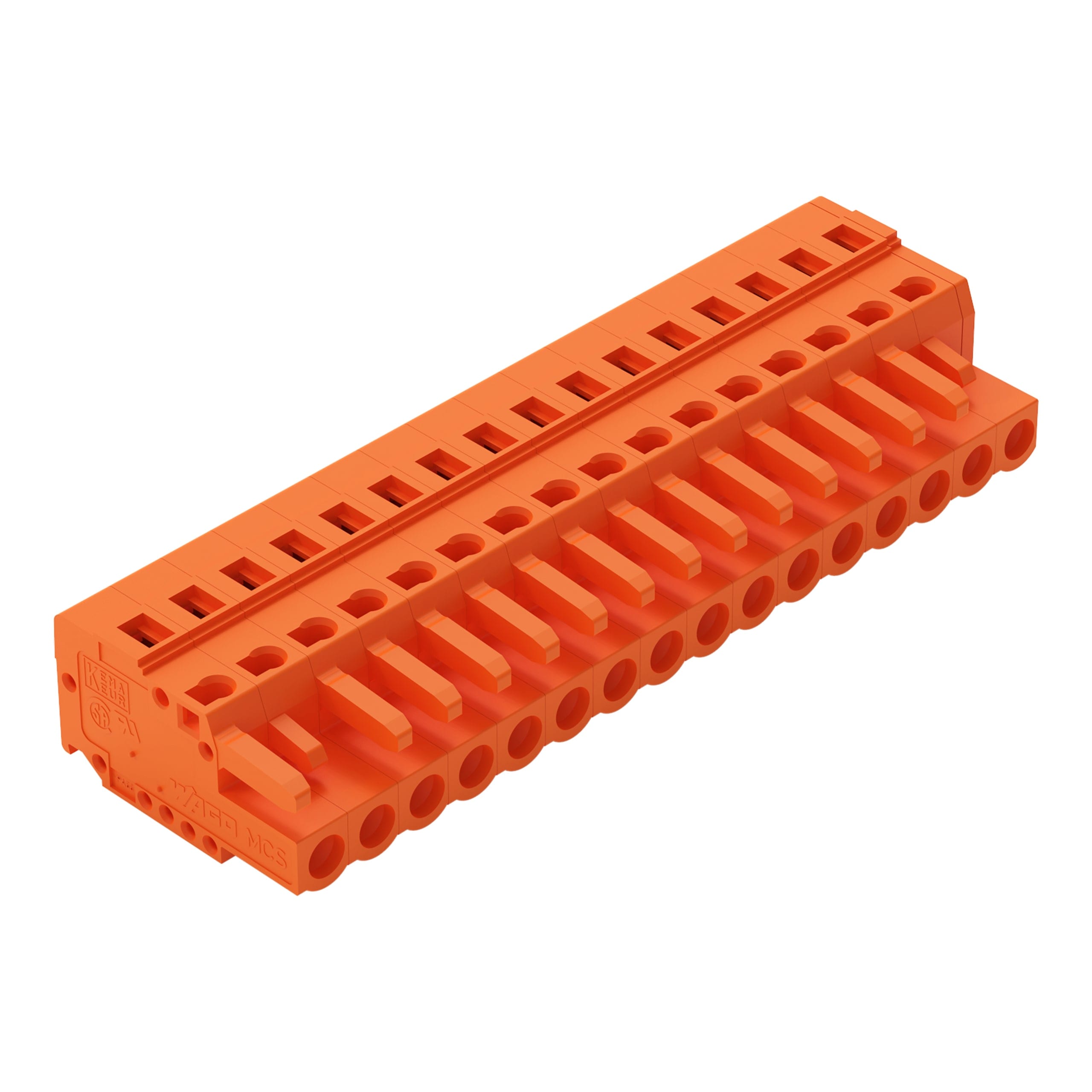 WAGO ITALIA SRL - WAG231-316/026-000 SPINA F 1 CONDUT 2,5MMQ 5,08MM 16P AR