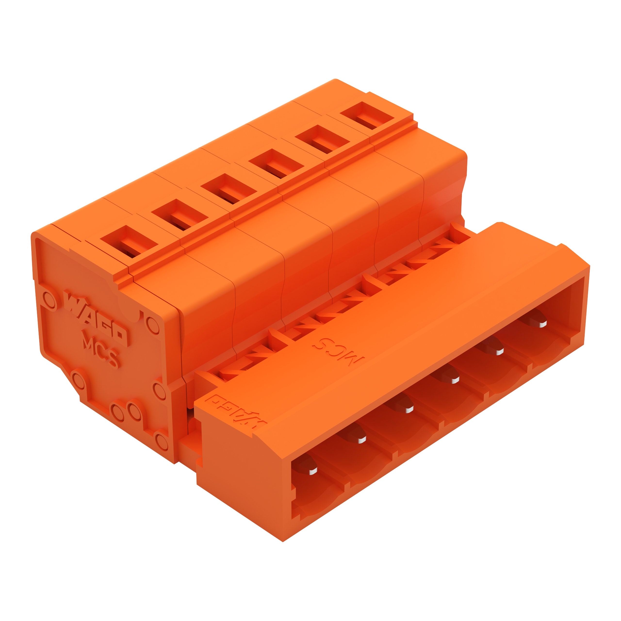 WAGO ITALIA SRL - WAG231-636 Connettore maschio per 1 conduttore CAGE