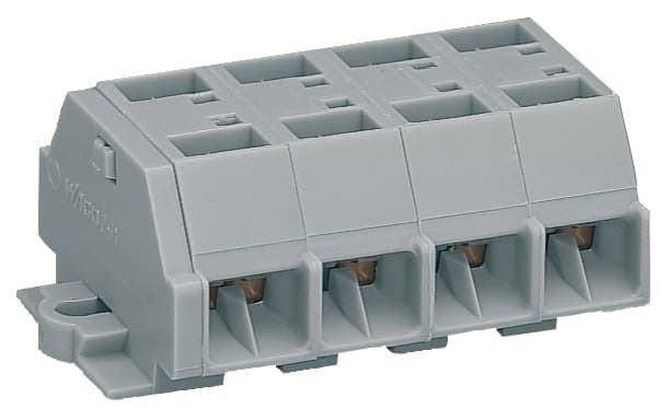 WAGO ITALIA SRL - WAG261-204 MORSETTIERA 4 CONDUTT NO PULSANTI FLANGE