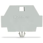WAGO ITALIA SRL - WAG261-371 PIASTRA TERMINALE PIEDE SCATTO GRIGIO