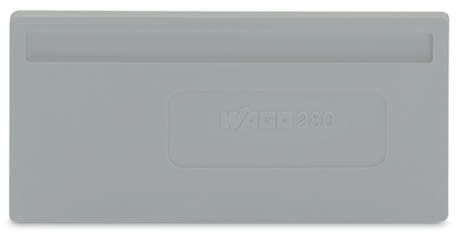 WAGO ITALIA SRL - WAG280-310 Piastra di separazione spessa 2 mm, sovr