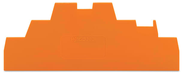 WAGO ITALIA SRL - WAG280-336 Piastra intermedia spessore 1,1 mm, aran