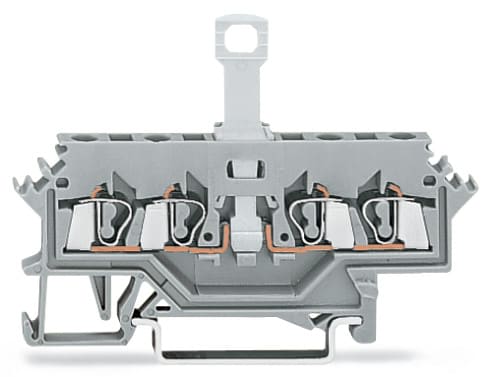 WAGO ITALIA SRL - WAG280-622 Mor. sezionatore per 4 conduttori grigio