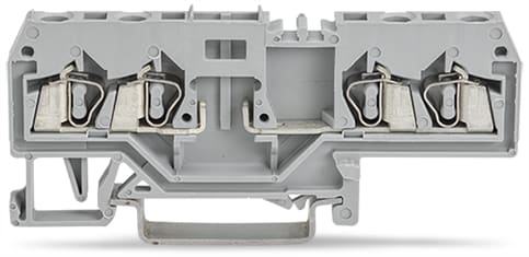 WAGO ITALIA SRL - WAG280-686 Morsetto di base per 4 conduttori grigio