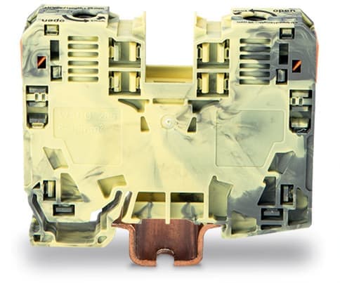 WAGO ITALIA SRL - WAG285-131 Morsetto passante per 2 conduttori 35 mm