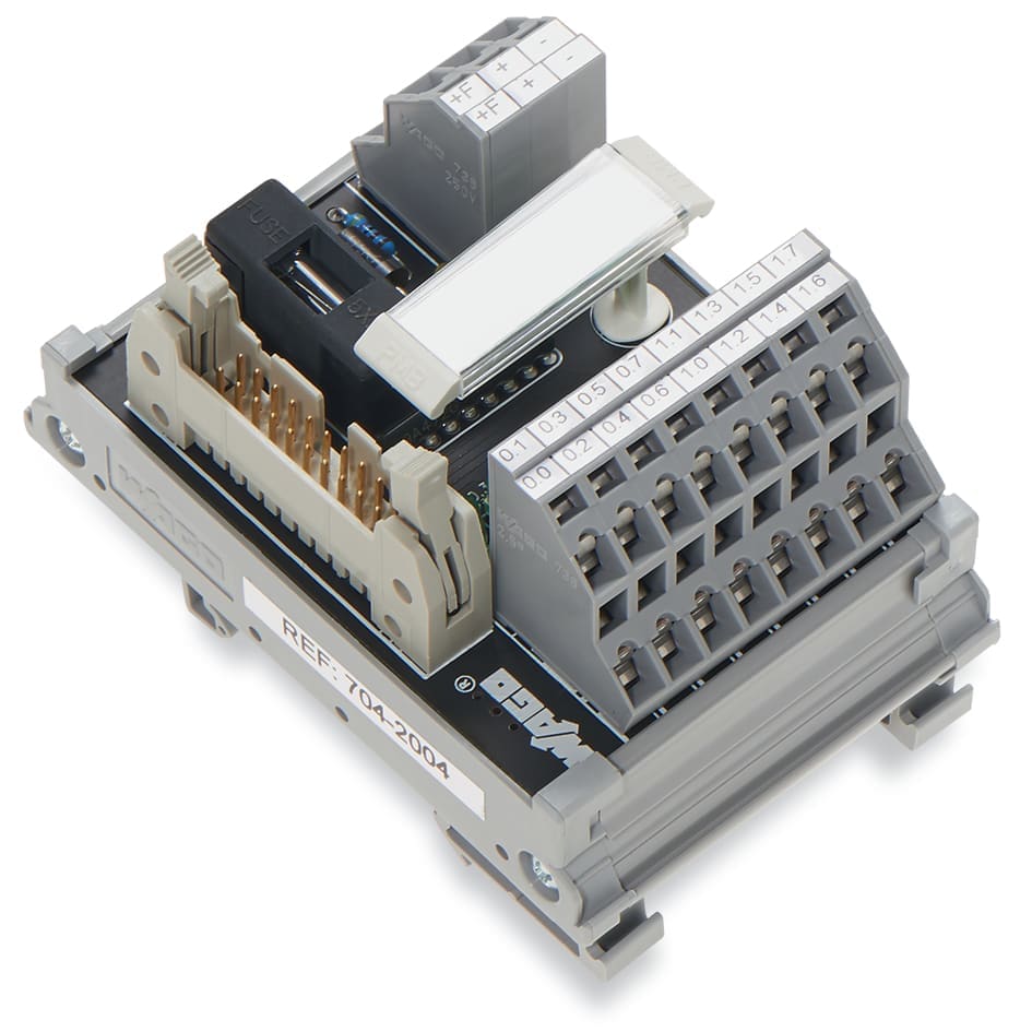 WAGO ITALIA SRL - WAG704-2004 MODULO M 20P I O DO 16CH 1 CAVO IN SUPPO