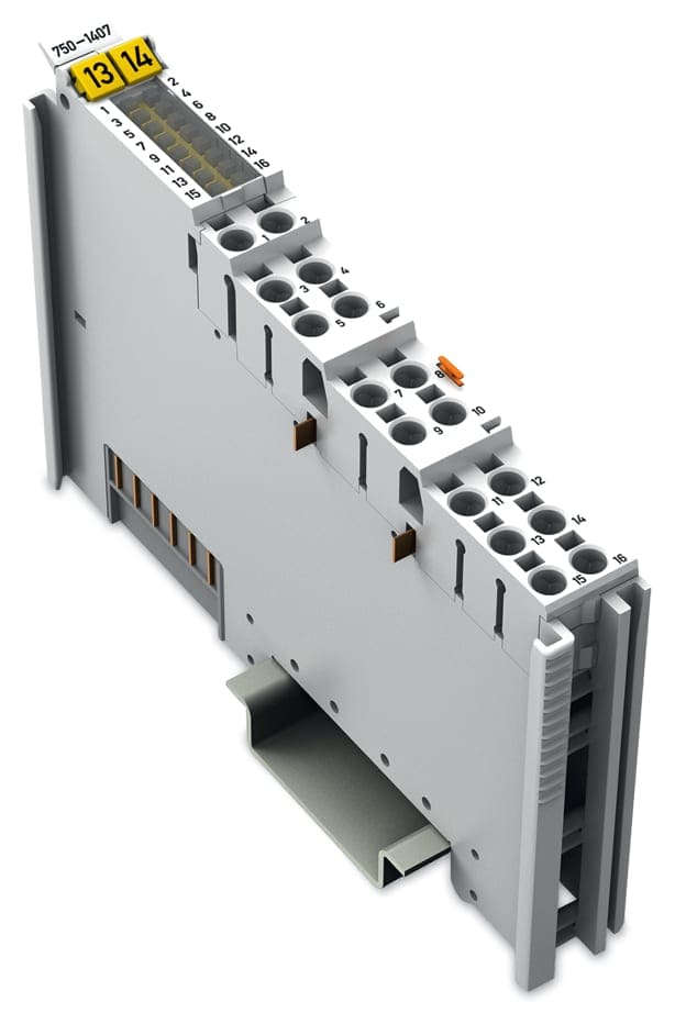 WAGO ITALIA SRL - WAG750-1407 DI 16 CANALI 24VDC 3MS COMMUTAZIONE NEG