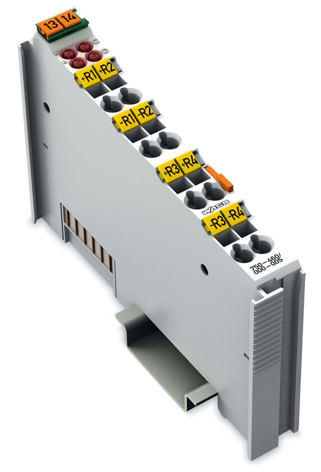 WAGO ITALIA SRL - WAG750-460/000-005 I ANALOG 4CH SENSORI RESISTENZA NI1000/R