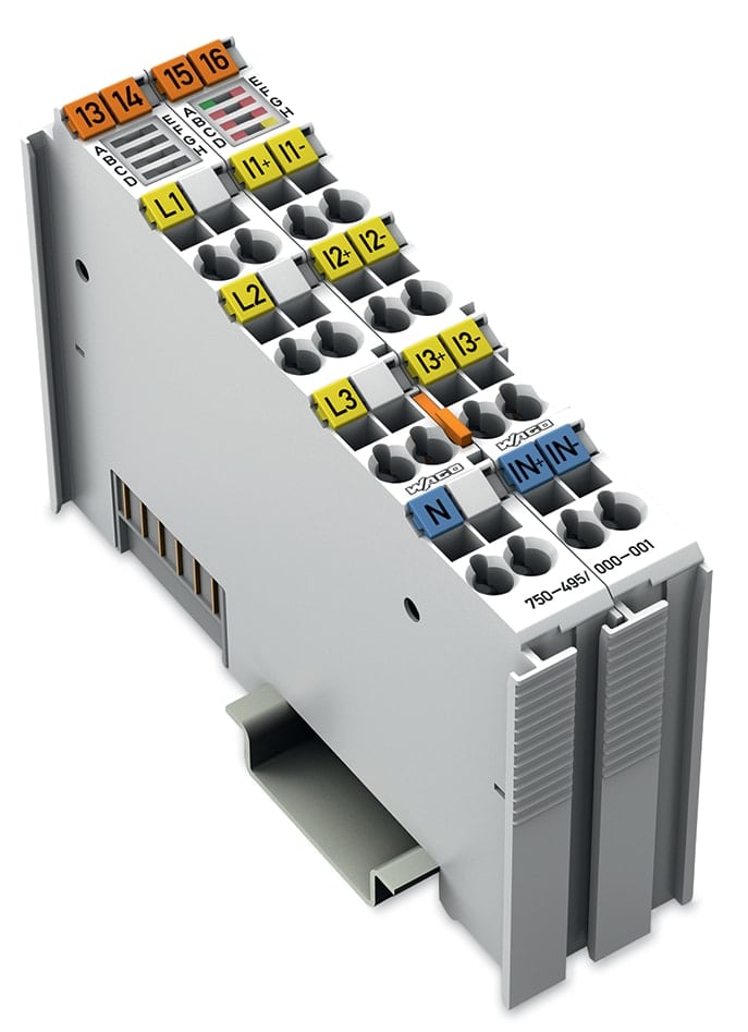 WAGO ITALIA SRL - WAG750-495/000-001 POM 3 FASI 690 V AC 5 A, GRIGIO CHIARO
