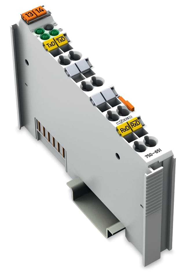 WAGO ITALIA SRL - WAG750-651 Interfaccia TTY 9600Bd N, grigio chiaro
