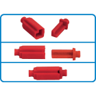 WAGO ITALIA SRL - WAG753-150 Elementi di codifica serie 753 rossi