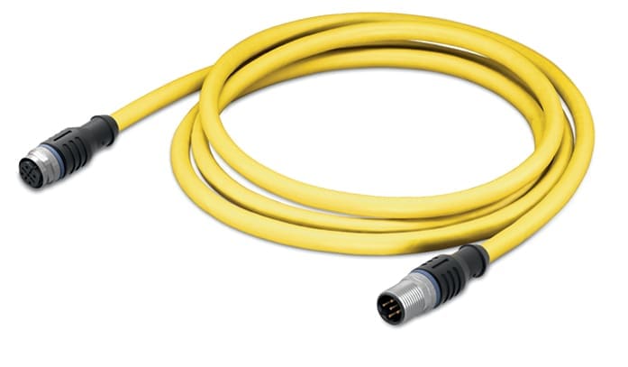 WAGO ITALIA SRL - WAG756-1305/060-005 SBU-C M12B-F-AX M12B-M-AX, giallo