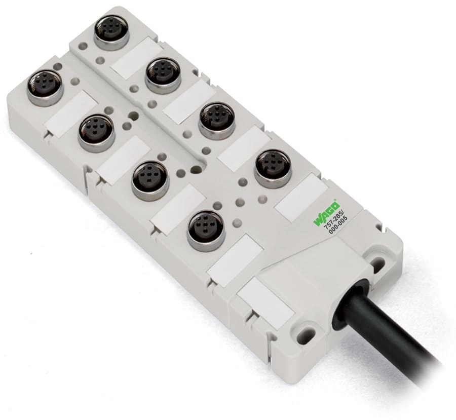 WAGO ITALIA SRL - WAG757-285/000-005 M12 S/A-Box 8port 5 poli