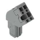 WAGO ITALIA SRL - WAG769-102/022-000 CONN F ANG 4MMQ 5MM 2P PIN CODIFICA GRIG