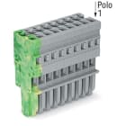 WAGO ITALIA SRL - WAG769-109/000-037 SPINA F 4MMQ 5MM 9P GRIGIO GIALLO-VERDE