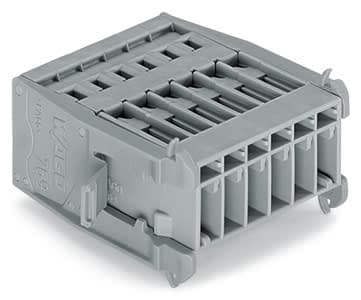 WAGO ITALIA SRL - WAG769-606/005-000 CONN M 1 CONDUT 4MMQ 5MM 6P FLANGIA GR
