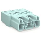 WAGO ITALIA SRL - WAG770-1253/076-000 SPINA 3 POLI COD B 4,00 MMQ TURCHESE CHI