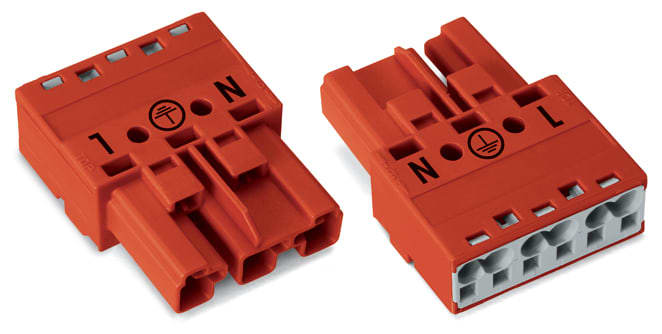 WAGO ITALIA SRL - WAG770-1313 Spina 3 poli, rossa