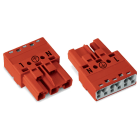 WAGO ITALIA SRL - WAG770-1313 Spina 3 poli, rossa