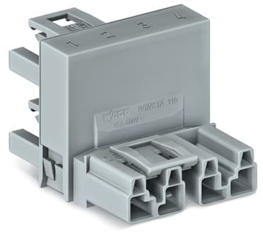 WAGO ITALIA SRL - WAG770-1781 DISTRIBUTORE TIPO H 4P 3 LEVE GR