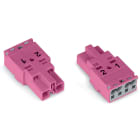 WAGO ITALIA SRL - WAG770-292 Spina 2 poli, rosa
