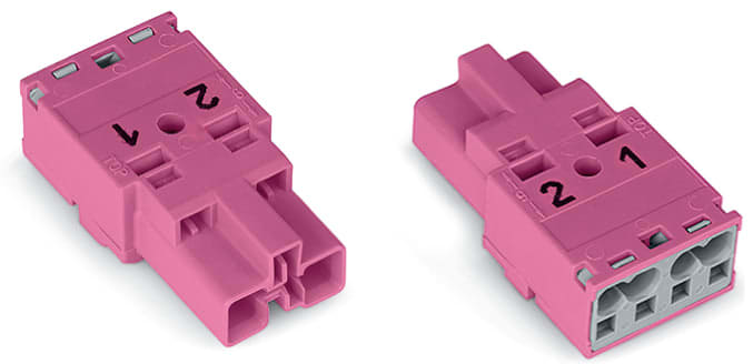 WAGO ITALIA SRL - WAG770-292 SPINA 2 POLI COD B ROSA