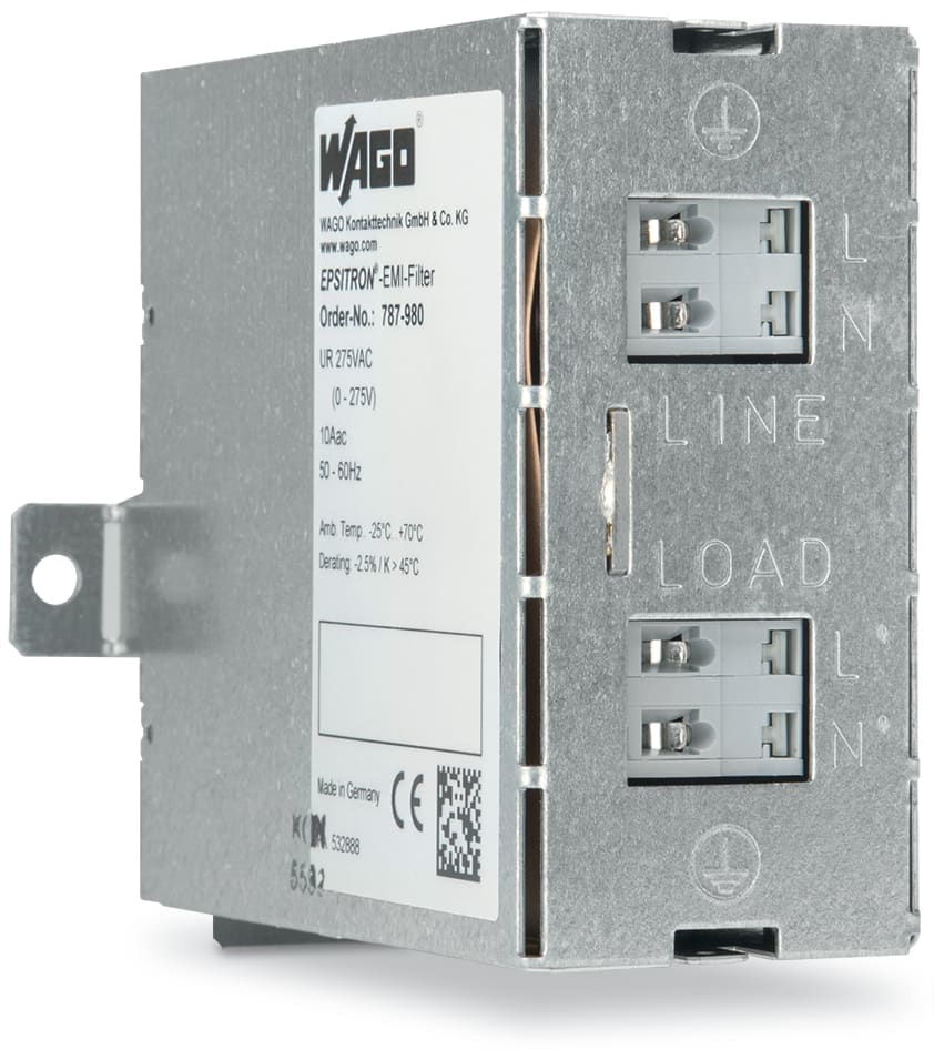 WAGO ITALIA SRL - WAG787-980 FILTRO SOPPRESSIONE INTERFERENZE RADIO 1