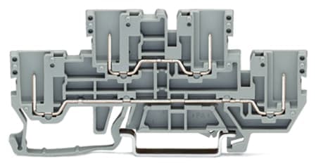 WAGO ITALIA SRL - WAG870-151 Morsetto passante/passante a due piani 2