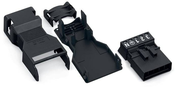 WAGO ITALIA SRL - WAG890-115 Spina con custodia antistrappo a 5 poli,