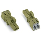 WAGO ITALIA SRL - WAG890-262 PRESA 2 POLI COD B 1,50 MMQ VERDE CHIARO