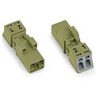 WAGO ITALIA SRL - WAG890-272 Spina 2 poli, verde chiaro
