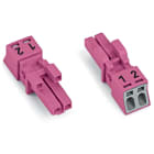 WAGO ITALIA SRL - WAG890-282 Presa 2 poli, rosa