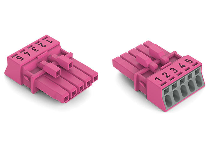 WAGO ITALIA SRL - WAG890-285 PRESA 5 POLI COD B 1,50 MMQ ROSA