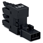WAGO ITALIA SRL - WAG890-634 DISTRIBUTORE TIPO H 3P 2 LEVE NERO
