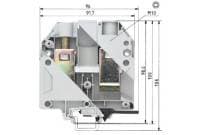 WIELAND ELECTRIC SRL - WIE57.597.0155.0 MORS. PASSANTE WKN 150 / U / V0