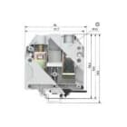 WIELAND ELECTRIC SRL - WIE57.597.0155.0 MORS. PASSANTE WKN 150 / U / V0
