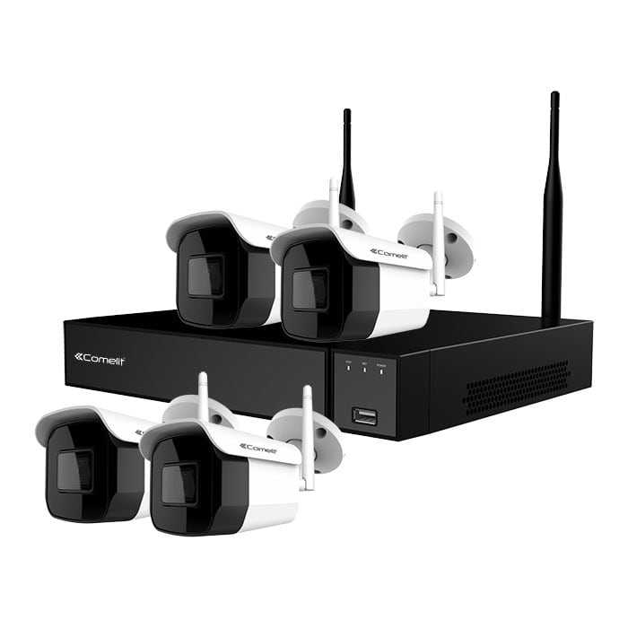 COMELIT GROUP SPA - COEWIKIT004S02NA KIT WI-FI, NVR, 4 IPC, 2MP, HDD 1TB