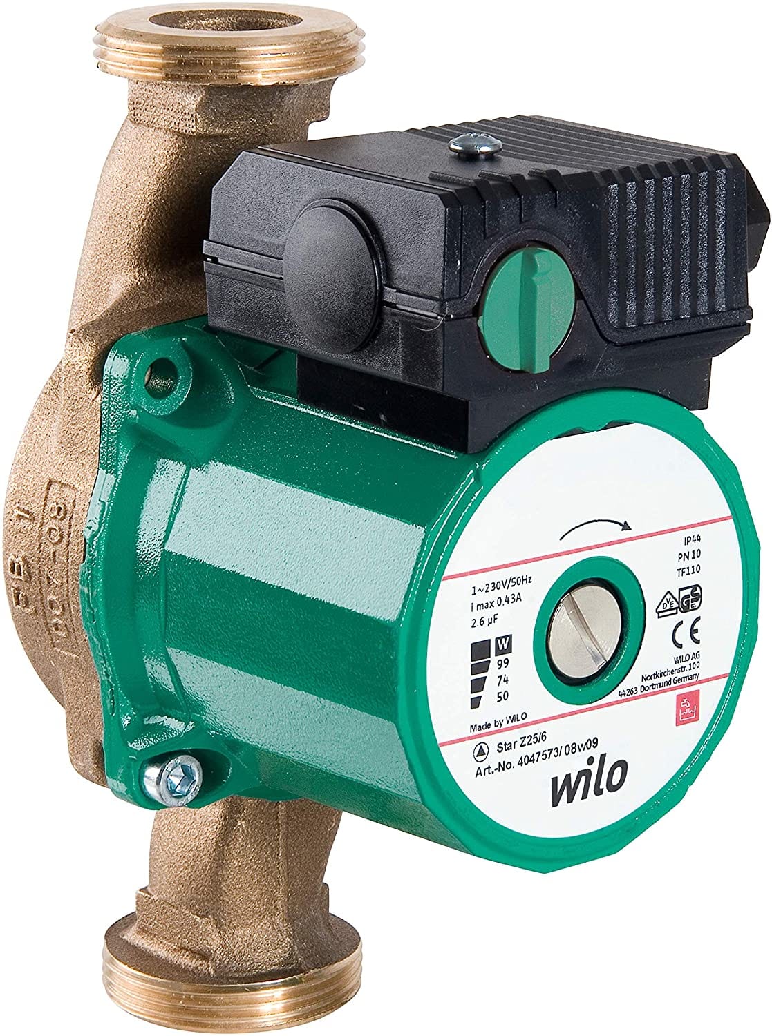 WILO ITALIA - WIL4081193 POMPA STANDARD CON ROTORE BAGNATO WILO