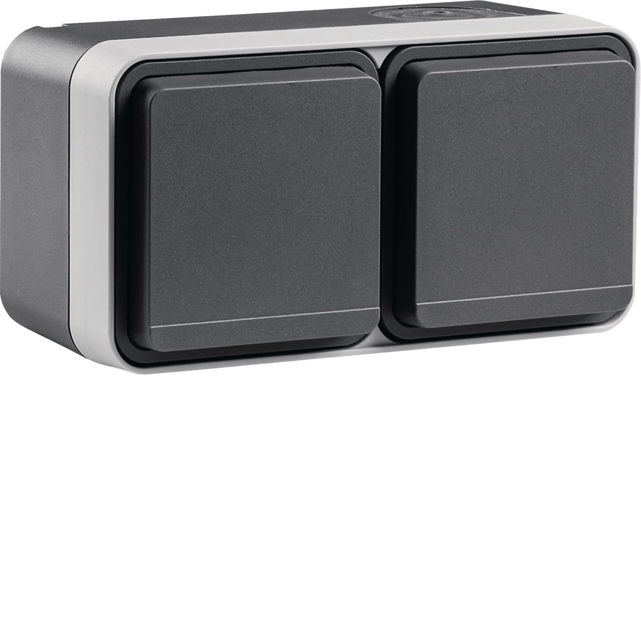 BERKER - BRKWNC164 P.SCHUKO DOPP ORIZZ.+ COPERCH PAR W1 GR