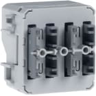BERKER - BRKWNT304 MOD.KNX PULS.DI GRUPPO DOPP. 4 INGR. W1